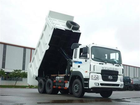Xe tải ben tự đổ 13.5 tấn HD270 Hyundai