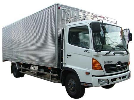 Xe tải thùng kín 5.5 tấn Hino FC9JJSW